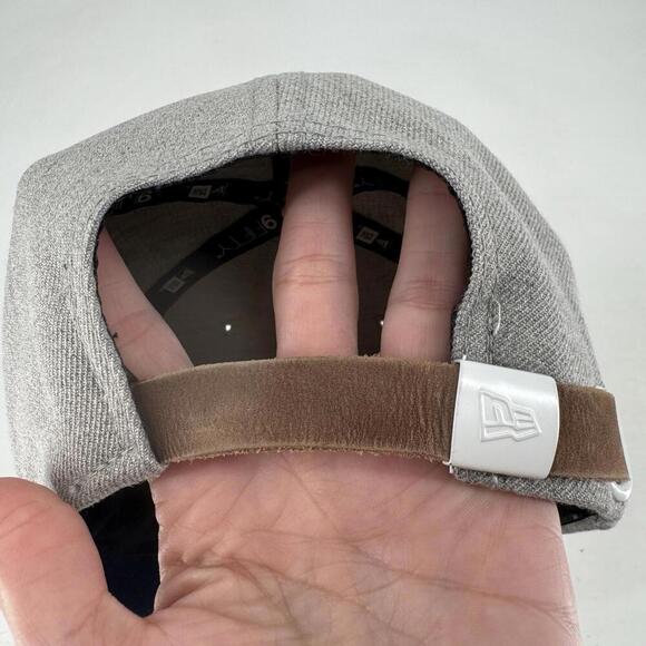 Dallas Cowboys hat mens New Era gray navy star one size fits most adjustable - Picture 3 of 6